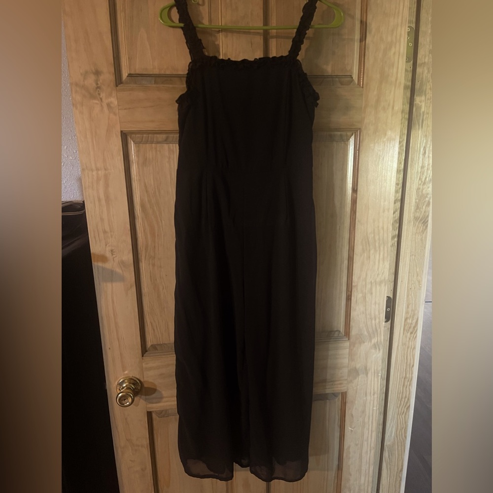 Ruffled Top Jumpsuit